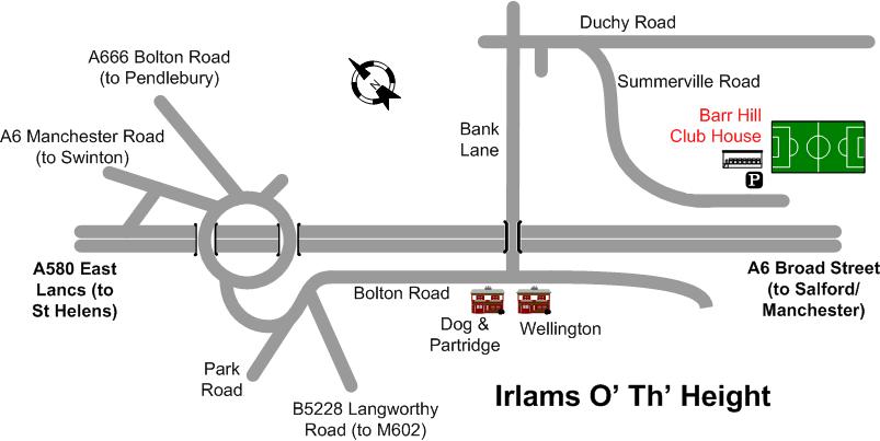 Barr Hill map